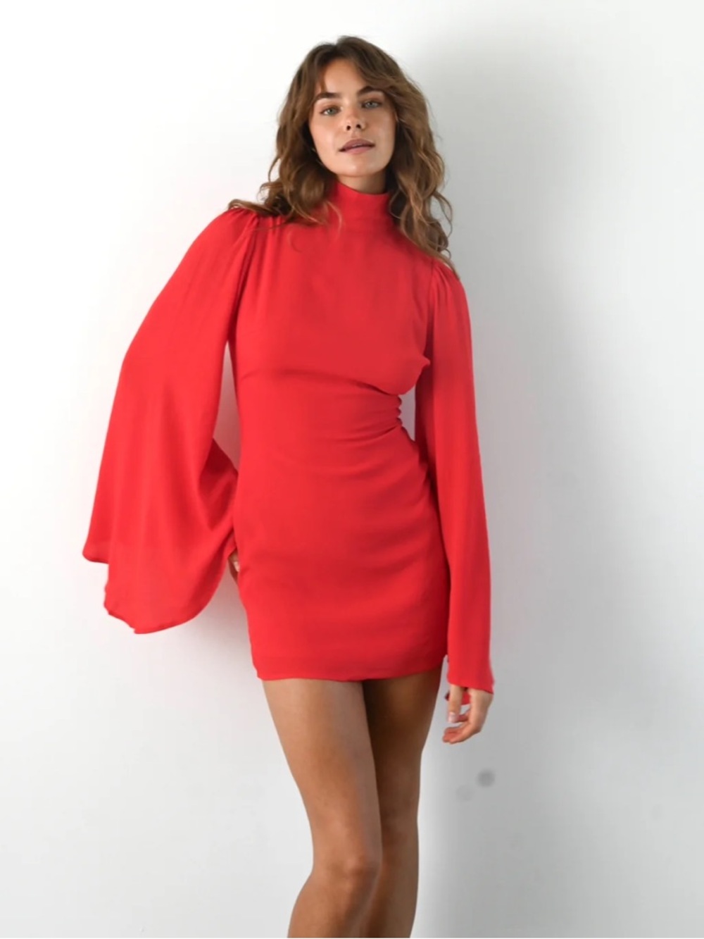 Yellow the Label RAYA DRESS β RED - Picture 2 of 10